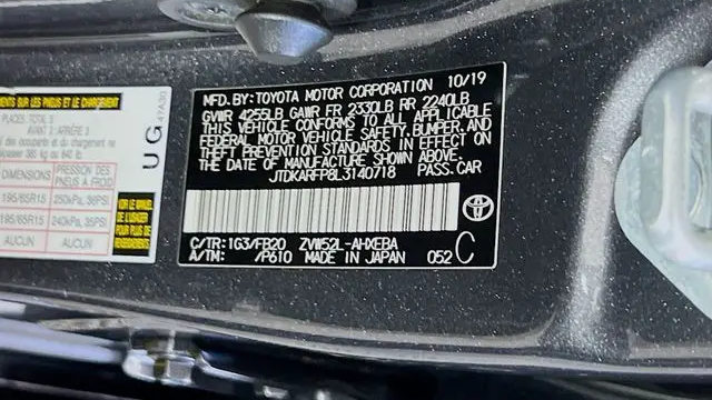 2020 Toyota Prius Prime LE