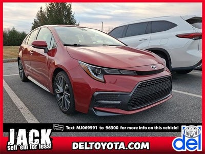 2021 Toyota Corolla SE 4DR Sedan CVT