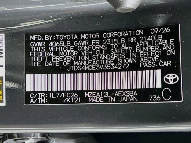2027 Toyota Corolla - $30,800