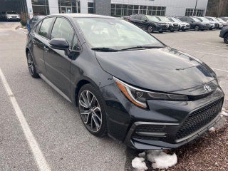 2020 Toyota Corolla with Black Sand Pearl Exterior