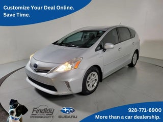 2014 Toyota Prius v with Classic Silver Metallic Exterior