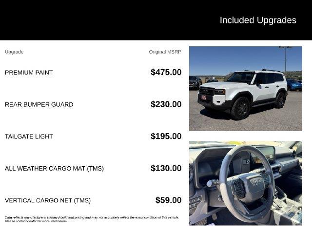 2025 Toyota Land Cruiser - $64,793