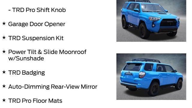 2019 Toyota 4Runner TRD Off-Road Premium