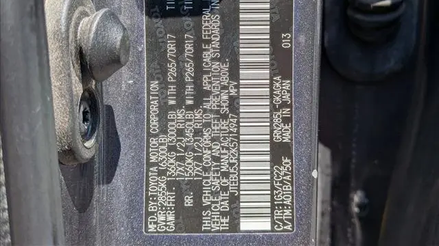 2019 Toyota 4Runner Limited