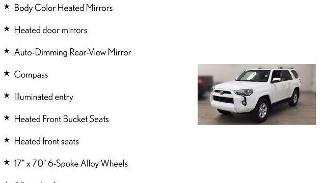 2019 Toyota 4Runner SR5