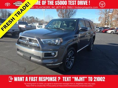 2016 Toyota 4runner AWD Limited 4DR SUV