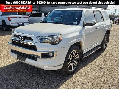 2018 Toyota 4runner AWD Limited 4DR SUV