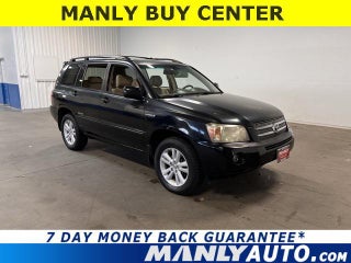 2007 Toyota Highlander Hybrid with Black Exterior