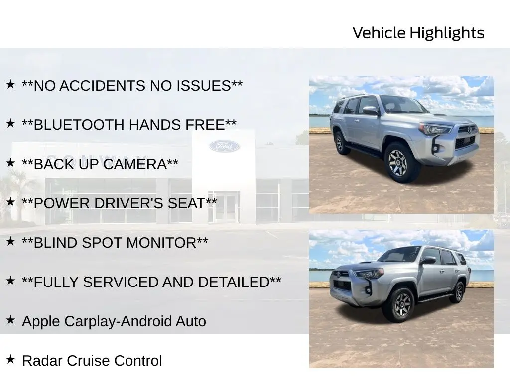 2021 Toyota 4Runner - $36,498