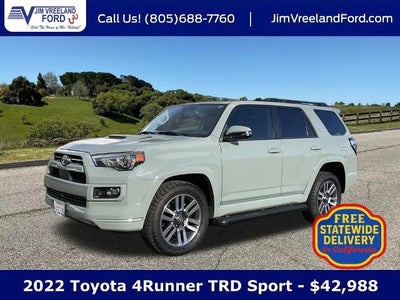 2022 Toyota 4runner 4X4 TRD Sport 4DR SUV