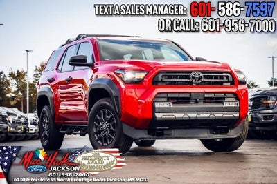 2025 Toyota 4runner 4X4 TRD Sport Premium 4DR SUV