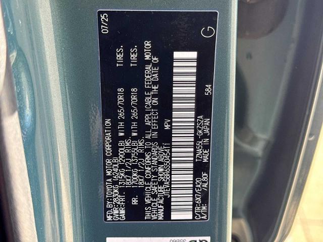 2025 Toyota 4Runner - $53,275