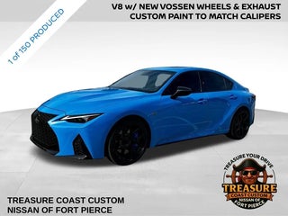 2024 Lexus IS 500 with Blue Vector Exterior