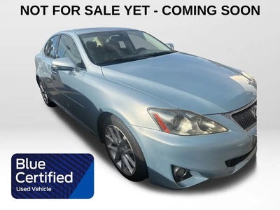 2012 Lexus IS 250 4DR Sedan 6A