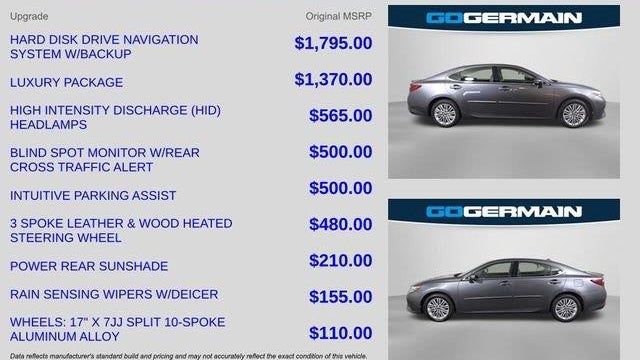 2015 Lexus ES 350 Base