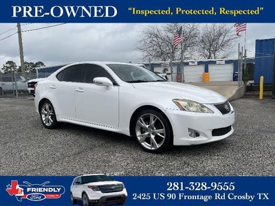 2009 Lexus IS 250 4DR Sedan 6M