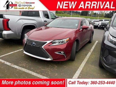 2016 Lexus ES 300H 4DR Sedan
