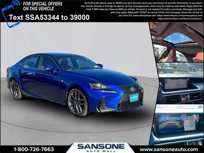 2019 Lexus IS 300 AWD 4DR Sedan