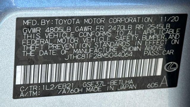 2021 Lexus IS 300 Base