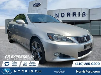 2013 Lexus IS 250C 2DR Convertible
