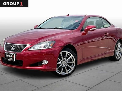 2014 Lexus IS 250C 2DR Convertible