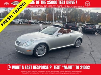 Photo of a 2003 Lexus SC 430 2DR Convertible for sale
