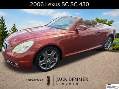 Photo of a 2006 Lexus SC 430 2DR Convertible for sale