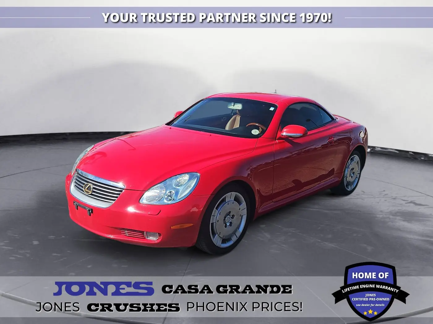 2004 Lexus SC - $21,412