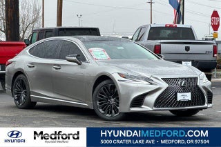 2020 Lexus LS 500 with Atomic Silver Exterior