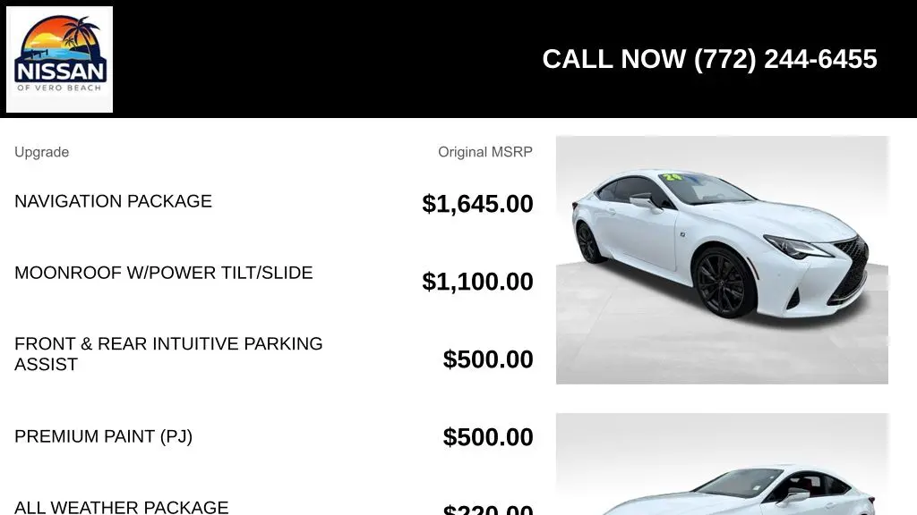 2024 Lexus RC 300 F SPORT
