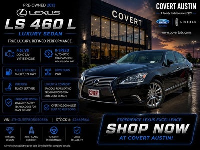Photo of a 2013 Lexus LS 460 L 4DR Sedan for sale