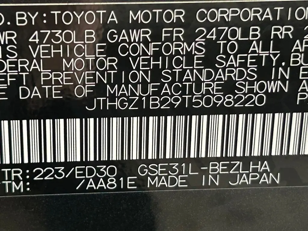 2026 Lexus IS - $51,200