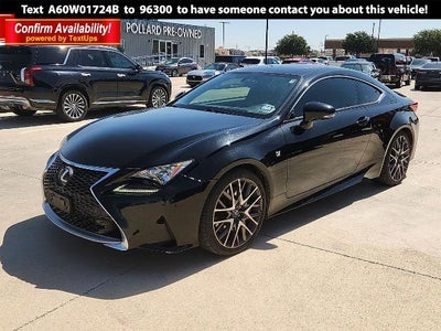 Photo of a 2016 Lexus RC 200T 2DR Coupe for sale