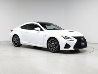 2017 Lexus RC F with Ultra White Exterior