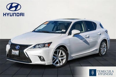 2017 Lexus CT 200H 4DR Hatchback
