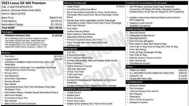2023 Lexus GX 460 Base