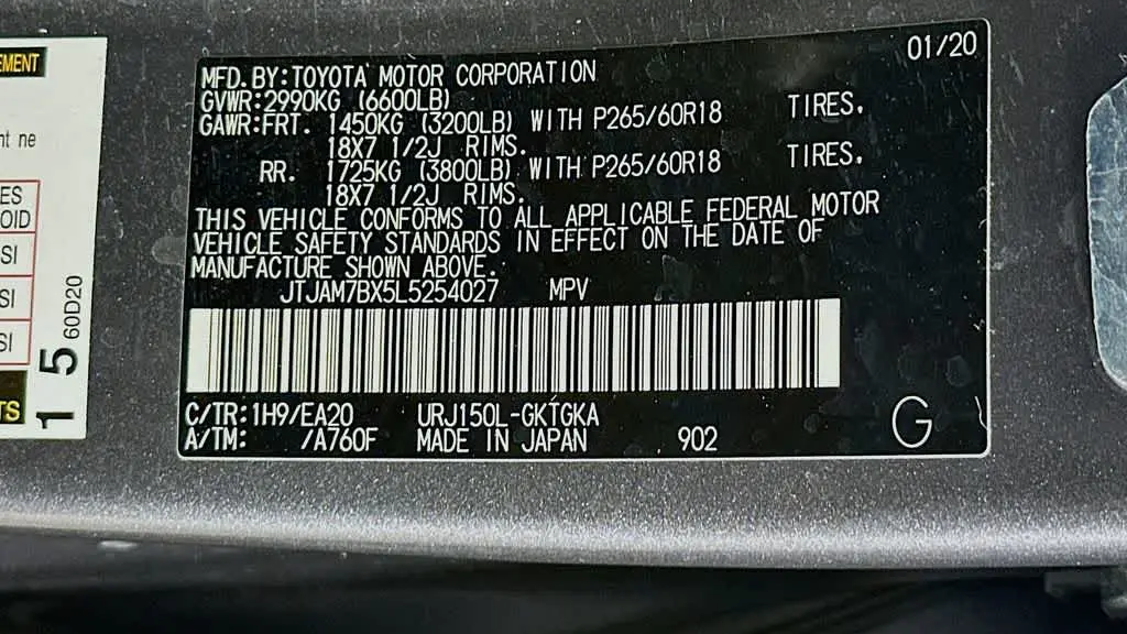 2020 Lexus GX 460 Base