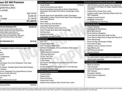 Photo of a 2022 Lexus GX 460 AWD 4DR SUV for sale
