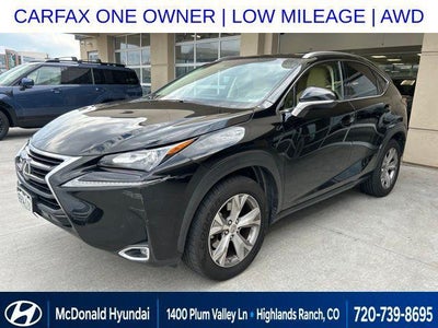 Photo of a 2017 Lexus NX 200T AWD 4DR Crossover for sale