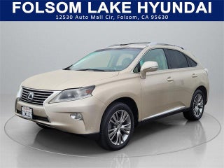 2013 Lexus RX 450h with Satin Cashmere Metallic Exterior