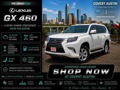 Photo of a 2018 Lexus GX 460 AWD 4DR SUV for sale