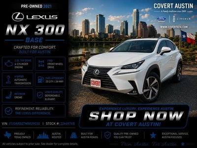 Photo of a 2021 Lexus NX 300 4DR Crossover for sale