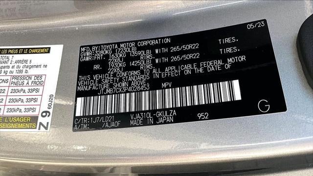 2023 Lexus LX 600 F SPORT Handling