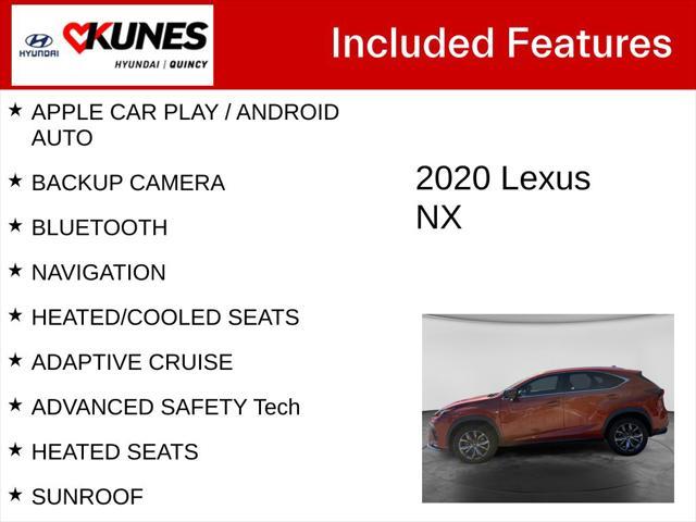 2020 Lexus NX - $24,325