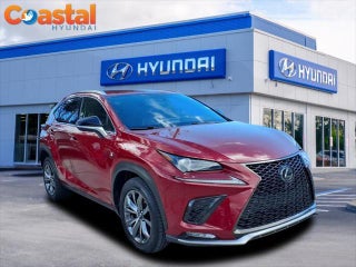 2020 Lexus NX 300 with Matador Red Mica Exterior