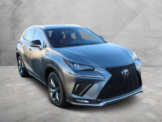 2021 Lexus NX 300 with Nebula Gray Pearl Exterior
