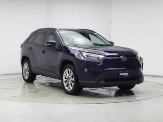 2019 Toyota RAV4 with Blue Flame Exterior