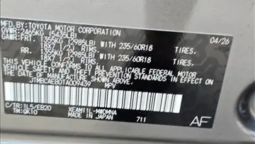 2026 Toyota bZ XLE Plus