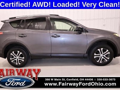 2018 Toyota RAV4 AWD LE 4DR SUV