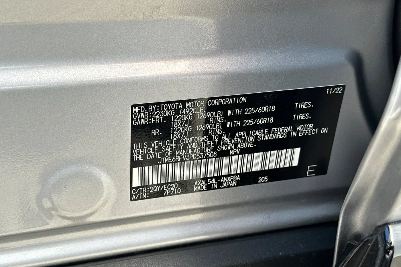 2023 Toyota RAV4 - $42,350